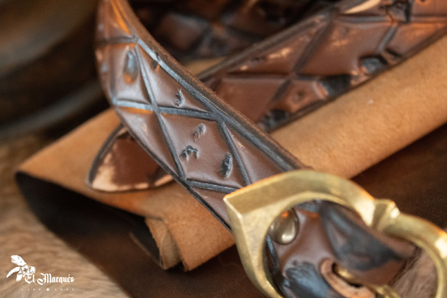 Adventurer Belt - Brown - skórzany pas