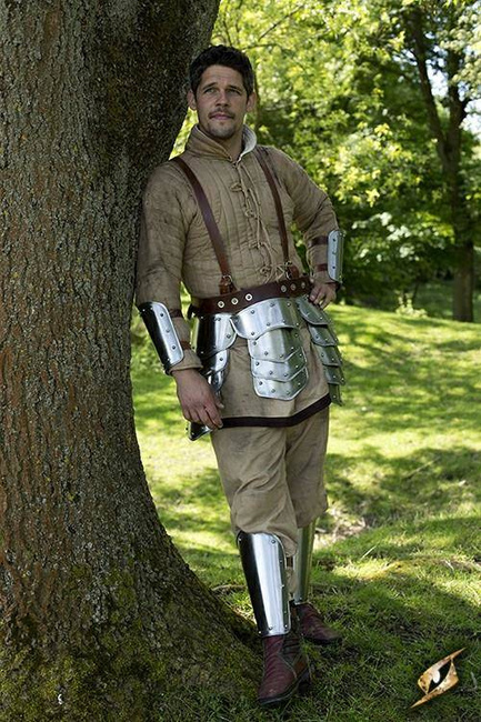 Arm Protection Warrior - Polished Steel