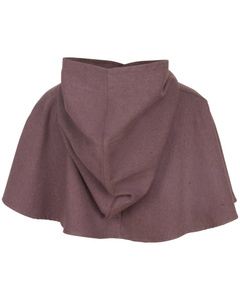 Basic Hood - Brown - płócienny kaptur