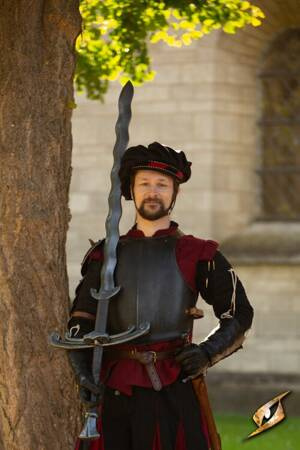 Landsknecht Flamberge - 150 cm