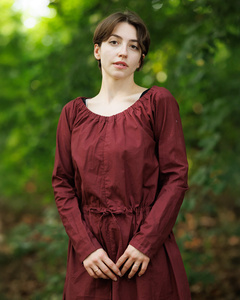 Wanda undergarment - Bordeaux- suknia spodnia