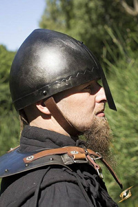 Norman Nasal Helmet - Epic Dark
