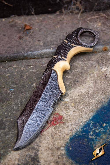 Tactical Throwing Knife-Des. Beige-21 cm