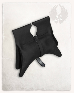 Calvert Kidney-shaped Belt Bag Small - Black