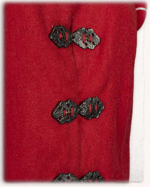 Geoffrey Doublet Wool Red - wełniany dublet