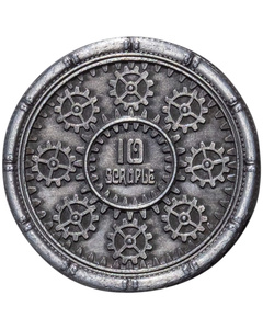 Larp coin Steampunk Silver
