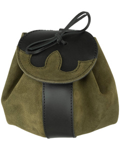 Celira belt bag - Green - skórzana kaletka