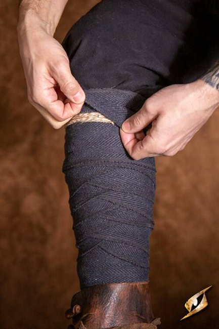 Woodland Leg Wraps - Cotton - Night Grey