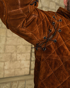 Arthur Gambeson Set Suede Light Brown 