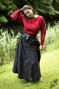 Battle Skirt - Black (unisex)