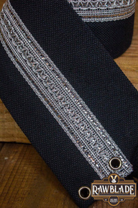 Jeanne fabric belt - Black