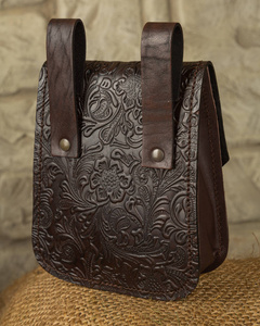 Beatrice Belt Bag Floral - Brown