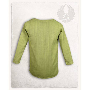 Tronde Tunic Linen Moss Green - lniana tunika