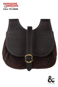Dungeons & Dragons Kidney Belt Bag - Brown - torba na pas
