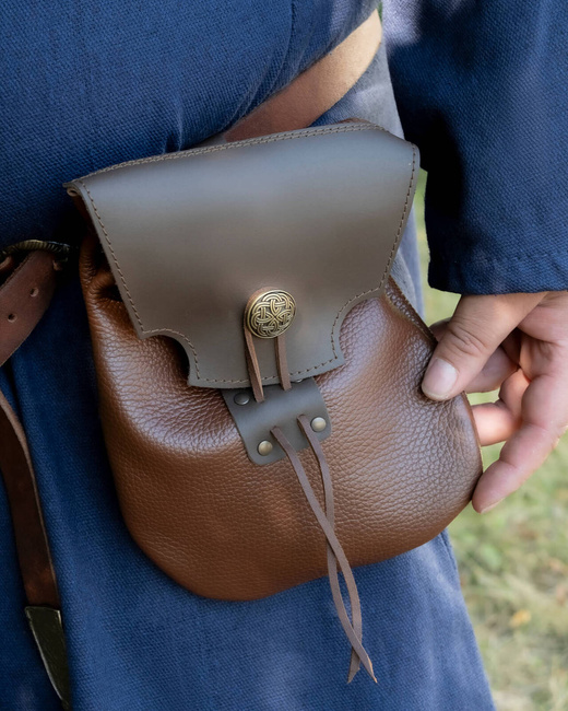 Guerrero belt bag - Brown - skórzana kaletka