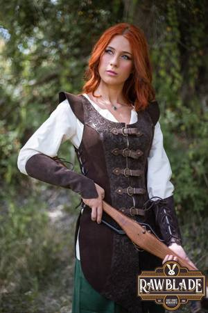 Ylenne Deluxe long Doublet - Brown