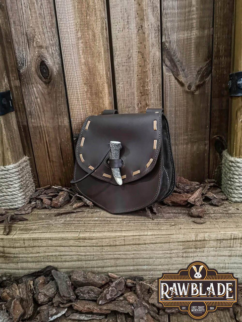 Cymerian Leather Bag - Brown