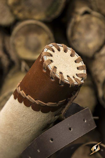 Quiver Archer Creme/Brown - Kołczan do strzał larpowych