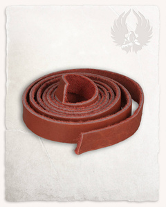 Leather Thong Bordeaux - skórzany pas