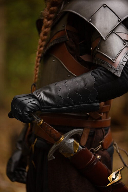 Scales Gloves - Black