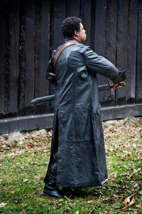 Coat Hellsing - Leather - Black