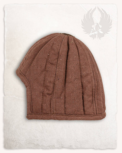 Arthur Padded Coif - Brown