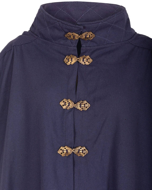 Ceres Cloak Canvas - Blue - bawełniany płaszcz