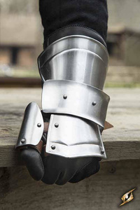Scout Gauntlets - Polished Steel