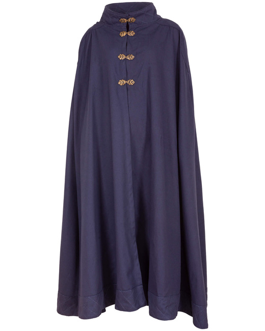 Ceres Cloak Canvas - Blue - bawełniany płaszcz