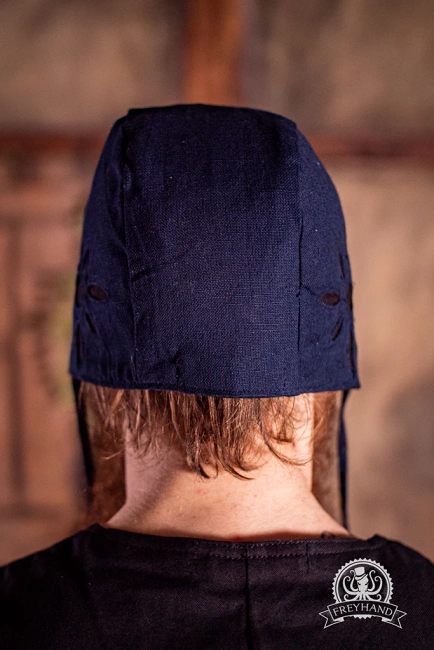 Landsknecht Coif Imperialis - Blue/Black