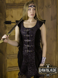 Ylenne Deluxe long Doublet - Black