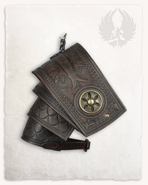 Gawain Spaulders - Brown