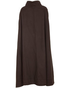 Ceres Cloak Canvas - Black - bawełniany płaszcz