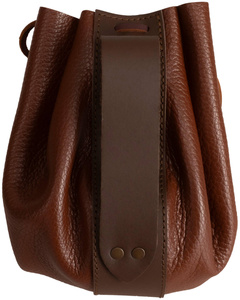 Veltor leather bag - Brown - skórzana sakwa