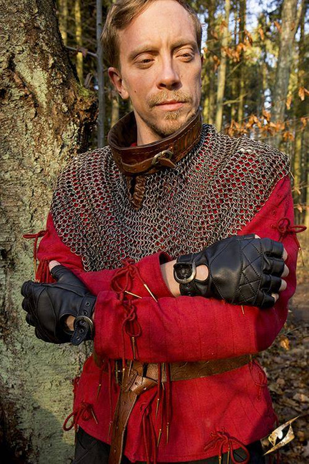 Celtic Gloves Leather - Epic Black