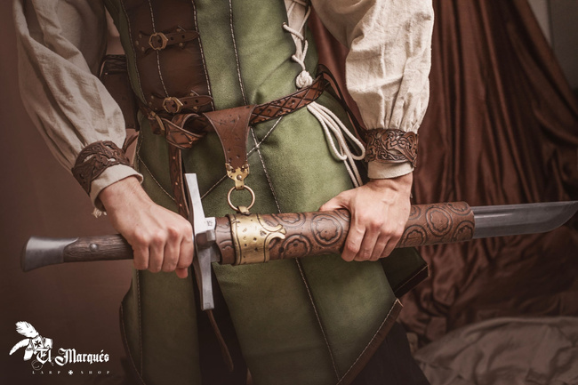 Adventurer Belt - Brown - skórzany pas