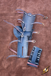 Landsknecht Vambraces - Steel - ręce landsknechta