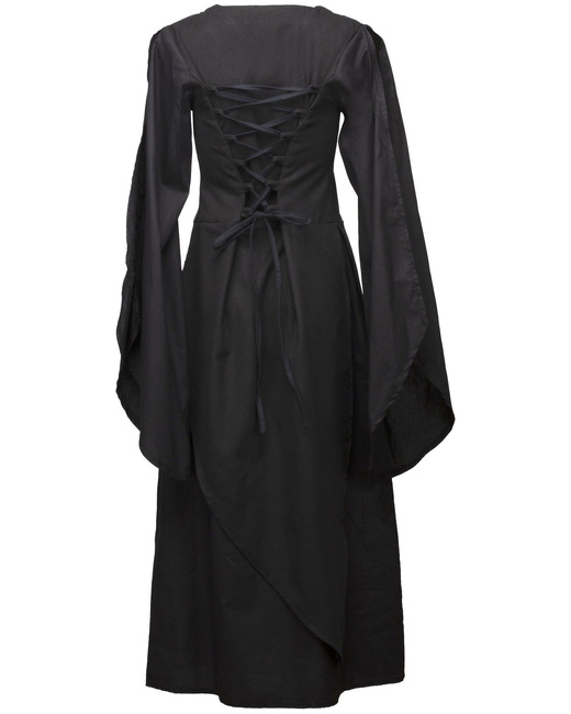 Galatea Dress - Brown - suknia bawełniana