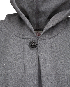 Ceres Hood Wool - Grey - kaptur wełniany