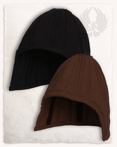 Arthur Padded Coif - Black