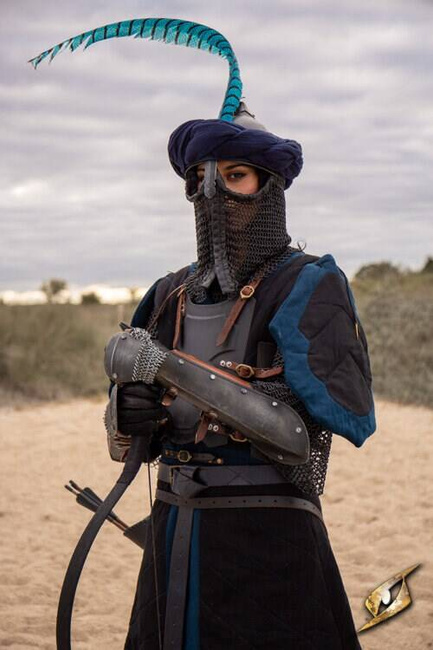 Persian Headband - Midnight Blue