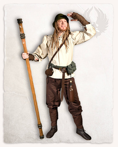 Adolar Belt Black - skórzany pas