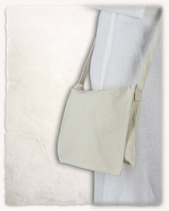 Jonas Shoulder Bag cream -  płócienna torba na ramię