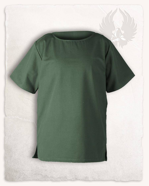 Godwin Tunic Green - płócienna tunika