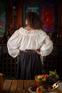 Crinkle Undershirt - Ivory White