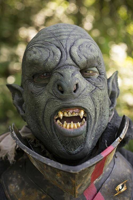 Carnal Orc - Green / maska lateksowa Ork