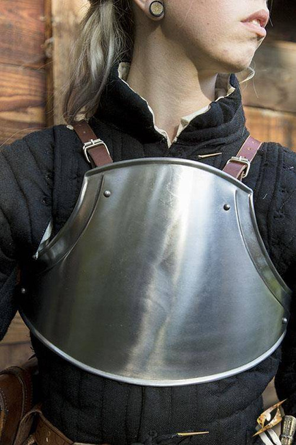 Scouts Torso Armour - Polished Steel