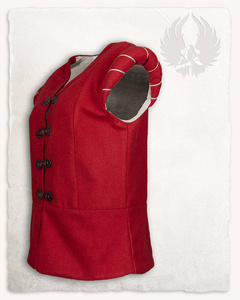 Geoffrey Doublet Wool Red - wełniany dublet