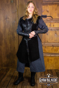 Raven Woman Leather Jerkin