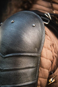 Shoulder Plate Mercenary - Epic Black
